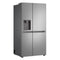 LG GSLC40PYPE - Amerikaanse koelkast - 635 liter - Ice & Water dispenser - Prime Silver