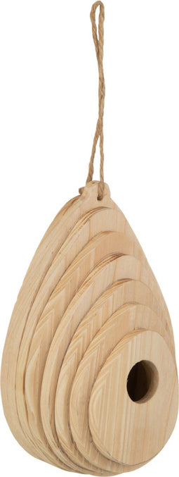 J-Line vogelhuisje Jean China - hout