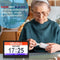 TTD® Dementieklok XXL - Kalenderklok - 10 Inch HD Scherm - Wi-Fi - Zwart