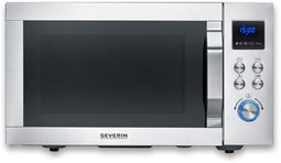 Severin MW 7918 - Combi magnetron - Heteluchtfriteuse 230 graden - Zilver