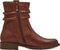 Tamaris Core - Dames Enkellaars - TOUCH-IT-technologie - Cognac