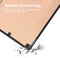 iMoshion Tablet Hoes Geschikt voor iPad 8 (2020) 8e generatie / iPad 7 (2019) 7e generatie / iPad 9 (2021) 9e generatie - iMoshion Trifold Bookcase - Goud