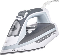 VAIVE SteamMaster 2600 - Stoomstrijkijzer - 2600W 350 ML - Grijs/Wit