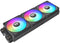 Thermaltake CT120 EX - PC Cooling Fan - 3-Fan Pack 120mm - Zwart (3 stuks)