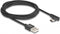 Delock 80031 - USB 2.0 Kabel - USB Type-C™ naar USB A - 2 m - Zwart