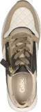 Gabor 96.446 - Lage sneakers - Leer en textiel - Beige - Maat 42