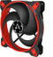 ARCTIC BioniX P140 - Ventilator - 14 cm 1950 RPM 25,5 dB Zwart Rood