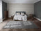 Landscape Cliff Charcoal 1027 Vloerkleed - 250x350 - Rechthoek - Laagpolig Tapijt - Modern - Taupe, Zwart_wit