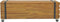 vidaXL - Salontafel - 110x45x38 - cm - massief - teakhout