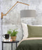 GOOD&MOJO Wandlamp Andes - Bamboe/Naturel - 95x47x55cm - Binnen Scandinavisch,Bohemian