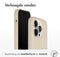 Accezz Liquid Silicone Backcover - iPhone 14 Pro - Schokabsorberend - Beige