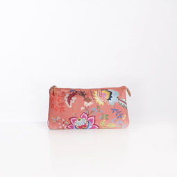 Oilily Bloemenprint Toilettas S Color Bomb Oranje