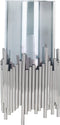 Richmond Windlicht Chiela Zilver Groot - 35x17,5 CM
