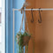 Esschert Design Tafelstang met klem decoratief wit - tafelklem