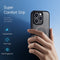 Dux Ducis Aimo - Geschikt voor iPhone 15 Pro - magnetisch Back cover hoesje - Zwart