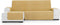 Hoes voor chaise longue met korte armleuning links Eysa MONTBLANC Mosterd 100 x 110 x 240 cm