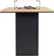 Cosi Fires - Vuurtafel Cosiloft Bartafel Black / Teak - Vuurtafels - Hout - Zwart