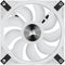 Corsair iCUE QL120 RGB PWM - Triple Fan - 120mm - Wit (3 stuks)