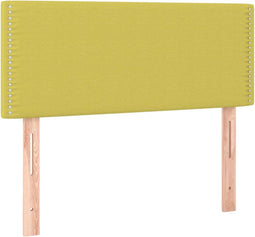 vidaXL - Hoofdbord - 90x5x78/88 - cm - stof - groen