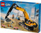 LEGO City - Gele graafmachine - 360 graden draaibare cabine
