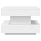 vidaXL - Salontafel - 360 - graden - draaibaar - 50x50x34,5 - cm - wit