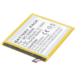 Battery suitable for AMA Kindle Fire 7 9th gen., Li-Polymer, 3.8V, 3200mAh, 12.2Wh
