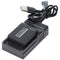 AccuCell DMW-BLG10 - Accu en USB lader 750mAh 7.4V - Zwart