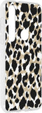 Hoesje Siliconen Geschikt voor Motorola Moto G8 Plus - Design Backcover siliconen - Meerkleurig / Panther Black / Gold