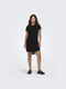 JDY JDYIVY S/S DRESS JRS NOOS - Jurk - O-hals Korte mouwen - Zwart
