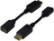 Digitus AK-340400-001-S DisplayPort adapter cable, DP - HDMI type A M/F, 0.15m,w/interlock, DP 1.1a compatible, CE, bl