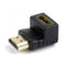 Gembird A-HDMI90-FML - HDMI kabel - Male/female - Zwart