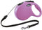 Flexi New Classic Koord - Rollijn - 8 meter - Voor honden tot 12 kg - Zwart