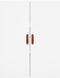 vidaXL - Wandkast - 69,5x34x90 - cm - wit