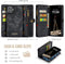 Caseme Geschikt voor iPhone 16 Plus hoesje - Vintage 2 in 1 portemonnee - Zwart