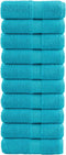 vidaXL - Gastendoekjes - SOLUND - 10 - st - 600 - g/m² - 30x30 - cm - turquoise