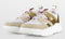 PS Poelman Year - Dames Leren Chunky Runner Sneaker - Beige Kaki Groen - Maat 38