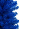 vidaXL - Kunstkerstboom - met - verlichting - en - kerstballen - 180 - cm - PVC - blauw