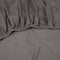 Kayori Shizu - Splittopper Hoeslaken Jersey - 180x200-220cm - Matrasdikte 12 cm - Biologisch Katoen - Antracite