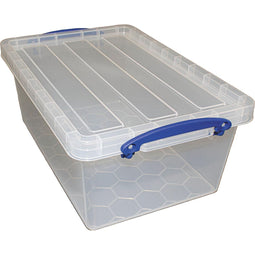 Really Useful Box - Box opbergdoos 10,2 l, nestbaar, transparant
