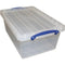 Really Useful Box - Box opbergdoos 10,2 l, nestbaar, transparant