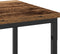 vidaXL - Console - Tafel - Oud - Hout - 200x30x75 - cm - Engineered - Hout - en - Staal
