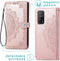 iMoshion Hoesje Geschikt voor Xiaomi Mi 10T Pro / Mi 10T Hoesje Met Pasjeshouder - iMoshion Mandala Bookcase - Rosé Goud