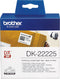 Brother DK-22225 - Continue Length Tape - 38 mm - Wit (4 m)