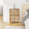 vidaXL - Schoenenkast - 57,5x33x80 - cm - bewerkt - hout