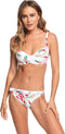 Roxy Lahaina Bay DC FU - Badkledingset - Grafische print - Bright White Tropic Call S