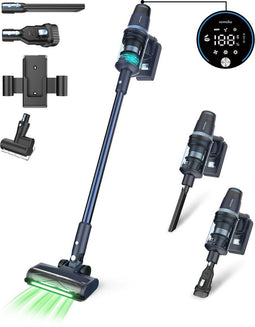 Samako SA-24015 - Steelstofzuiger - Draadloos - 450W - 4 Opzetstukken - Zwart