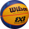Wilson Fiba 3x3 replica - Basketbal - Geel Blauw - Outdoor - Maat 6
