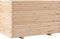 vidaXL - Plantenbak - 110x60x72 - cm - massief - grenenhout