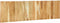 vidaXL - Hoofdbord - 180 - cm - massief - acaciahout