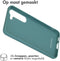 iMoshion Hoesje Geschikt voor Samsung Galaxy S23 Hoesje Siliconen - iMoshion Color Backcover - Donkergroen